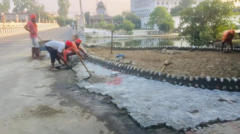 Preparations for the 553rd birth anniversary of Guru Nanak Dev Ji have started Preparations for the 553rd birth anniversary of Guru Nanak Dev Ji have started