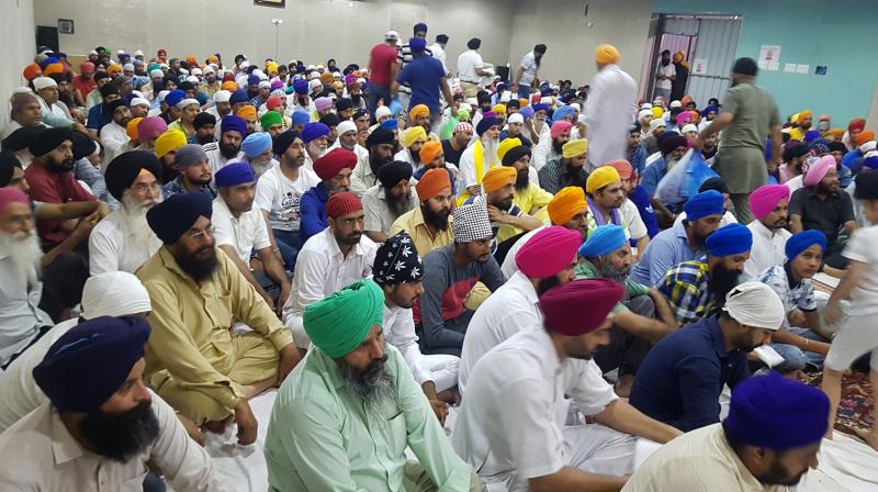 Celebrating Guru Tegh Bahadur's martyrdom celebration in Kuwait Celebrating Guru Tegh Bahadur's martyrdom celebration in Kuwait