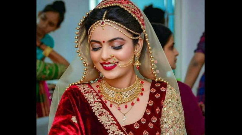 bridal look