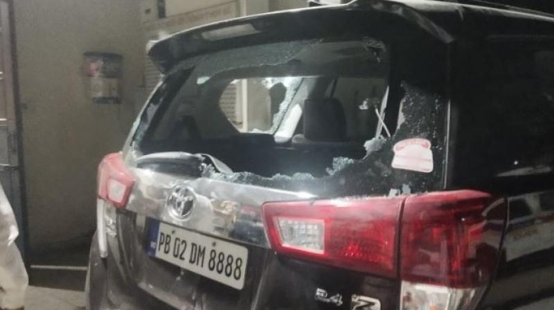 Attack on Ashwani Sharma Attack on Ashwani Sharma