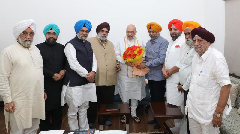 DSGMC met Amit Shah DSGMC met Amit Shah