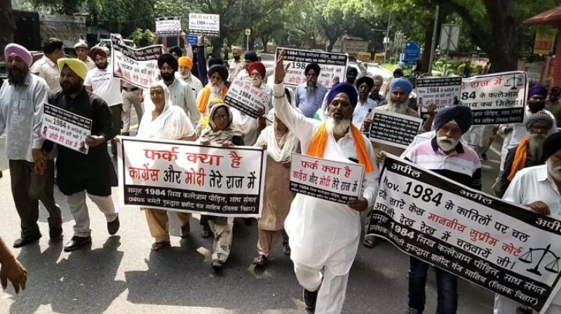 1984 Victims protest 1984 Victims protest