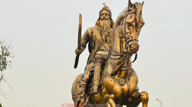 Maharaja Ranjit Singh's Restored Statue Unveiled At Pak's Kartarpur Sahib Maharaja Ranjit Singh's Restored Statue Unveiled At Pak's Kartarpur Sahib