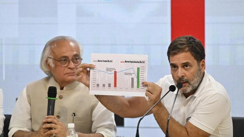 Rahul Gandhi demands JPC to examine Modi, Shah’s role in ‘stock market scam’ Rahul Gandhi demands JPC to examine Modi, Shah’s role in ‘stock market scam’