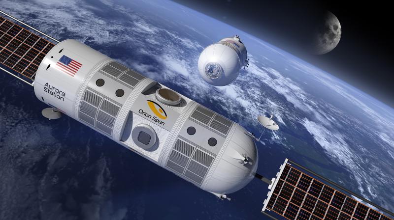 the first luxury hotel in space