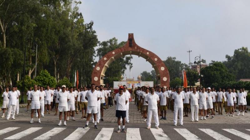 BSF PUNJAB : ONE MORE STEP TOWARDS HEALTHY LIFE AND GREEN ENVIRONMENT