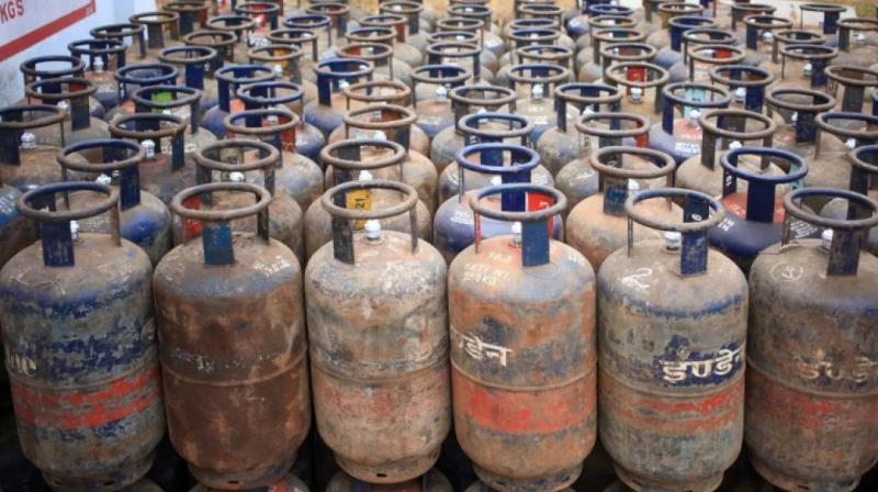 LPG gas cylinder LPG gas cylinder