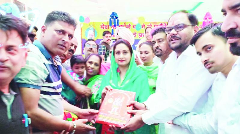 Harsimrat Kaur Badal, At Annual Function of Shiv Shakti Seva