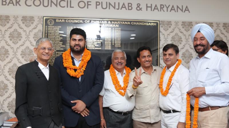  Suveer Sidhu re-elected as Chairman of Punjab Haryana Bar Council