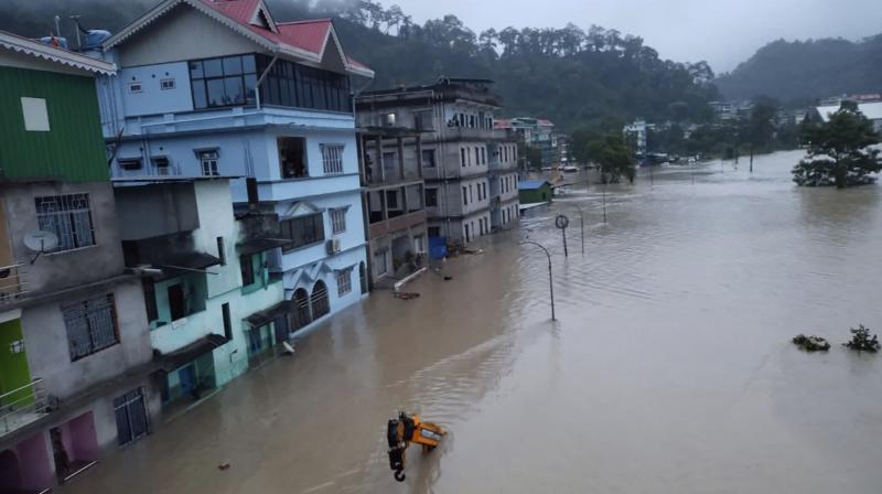 At least 14 dead, over 100 missing in Sikkim flash floods