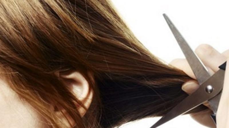 Telangana Medak 150 girls hair cut Telangana Medak 150 girls hair cut