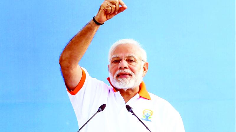 Narendra Modi Doing Yoga Narendra Modi Doing Yoga