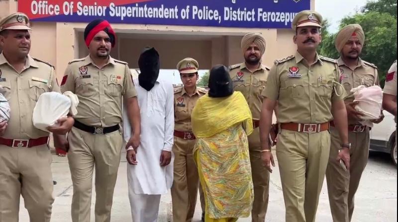 Police arrested uncle-nephew with heroin worth 33 crores Firozpur News Police arrested uncle-nephew with heroin worth 33 crores Firozpur News