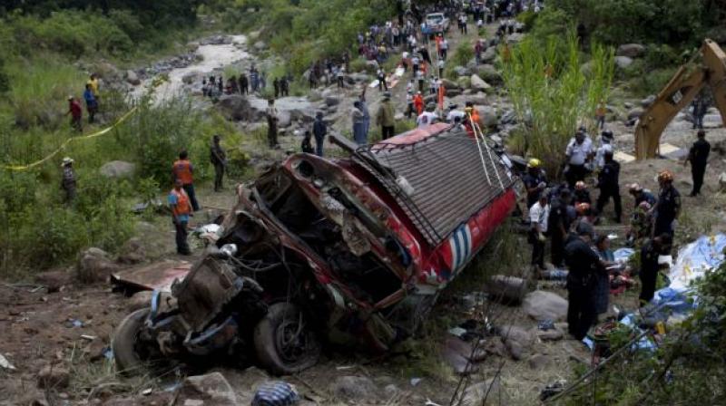 Guatemala road accident Guatemala road accident