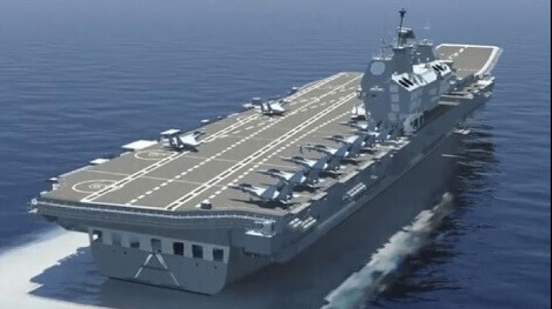 India's first indigenous aircraft carrier Vikrant begins sea trial India's first indigenous aircraft carrier Vikrant begins sea trial