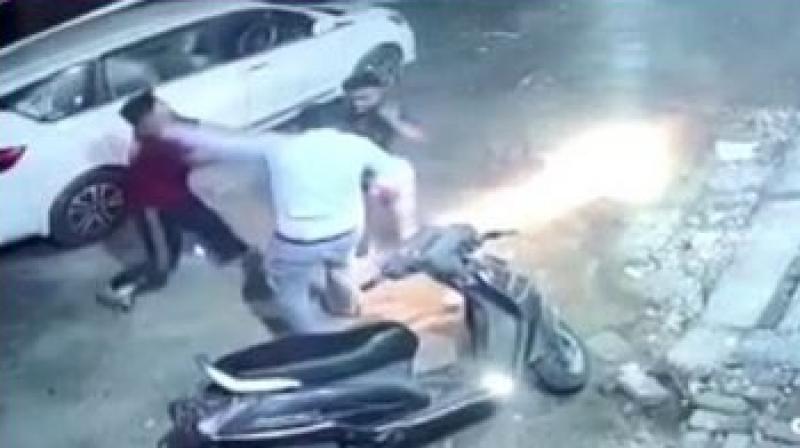 Attack on a youth in Ludhiana Attack on a youth in Ludhiana
