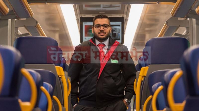 Rupinder Singh, a 24-year-old Punjabi youth, became a train driver in Italy Rupinder Singh, a 24-year-old Punjabi youth, became a train driver in Italy