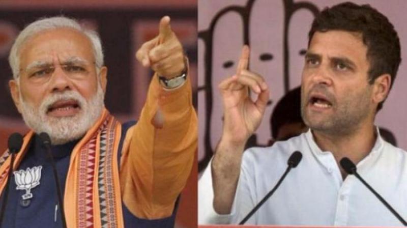 Narendra Modi & Rahul Gandhi