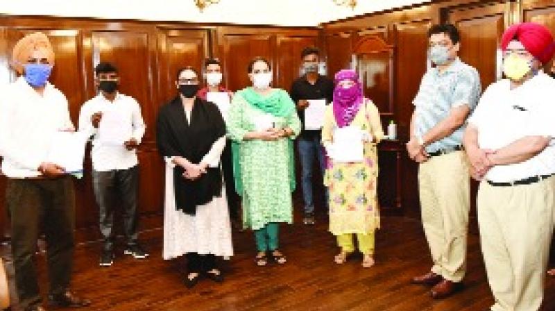 Razia Sultana hands over appointment letters to 43 candidates on compassionate grounds