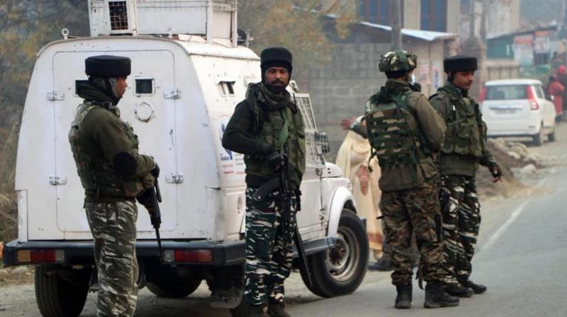 5 terrorists gunned down in 2 separate encounters in J&K 5 terrorists gunned down in 2 separate encounters in J&K