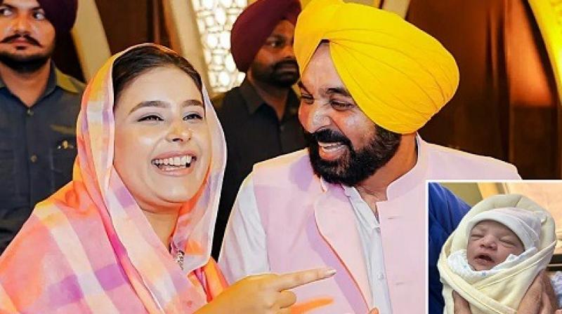 Cm Bhagwant Mann, Dr Gurpreet Kaur Cm Bhagwant Mann, Dr Gurpreet Kaur