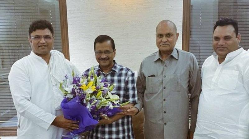 Former Haryana Congress president Ashok Tanwar joins AAP Former Haryana Congress president Ashok Tanwar joins AAP