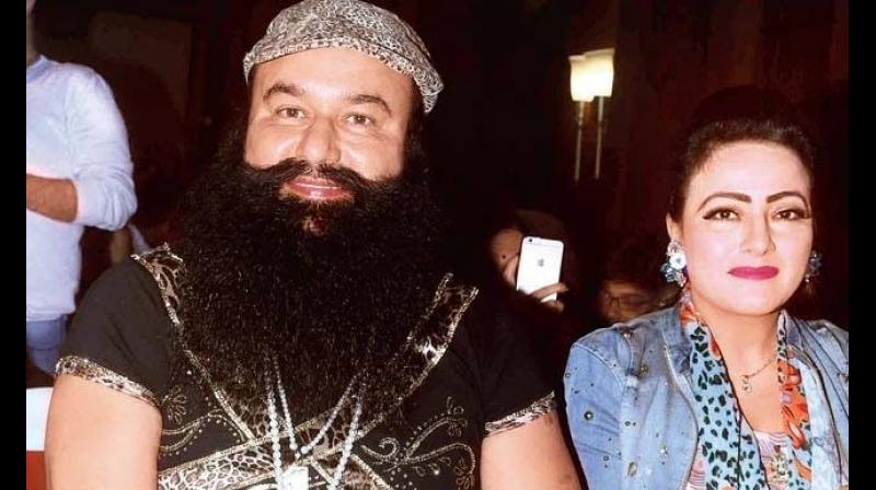 honeypreet meet ram rahim honeypreet meet ram rahim