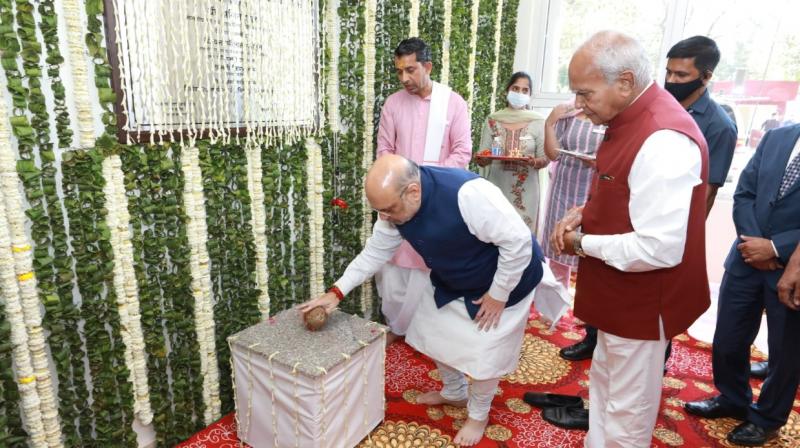Home Minister inaugurates Rs 500 crore projects, says new projects will enhance city security Home Minister inaugurates Rs 500 crore projects, says new projects will enhance city security
