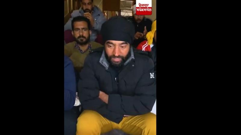 Lakha Sidhana Angry On Granthi Singh Lakha Sidhana Angry On Granthi Singh