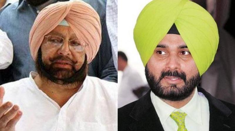 Punjab CM AND Navjot Singh Sidhu