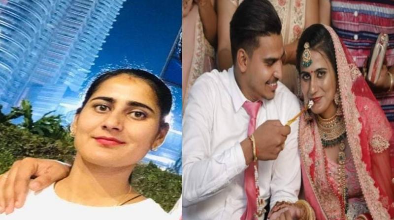 A married Punjabi girl who went to Canada committed suicide, she went to Canada 3 years ago A married Punjabi girl who went to Canada committed suicide, she went to Canada 3 years ago