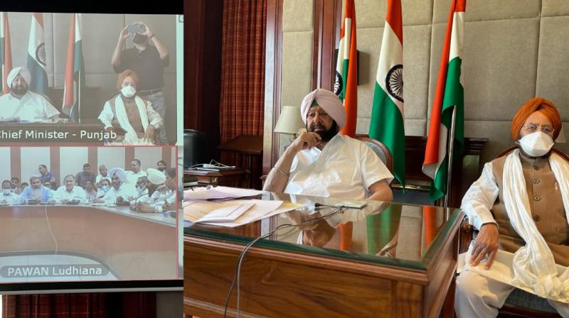 Captain Amarinder Singh Meeting Captain Amarinder Singh Meeting