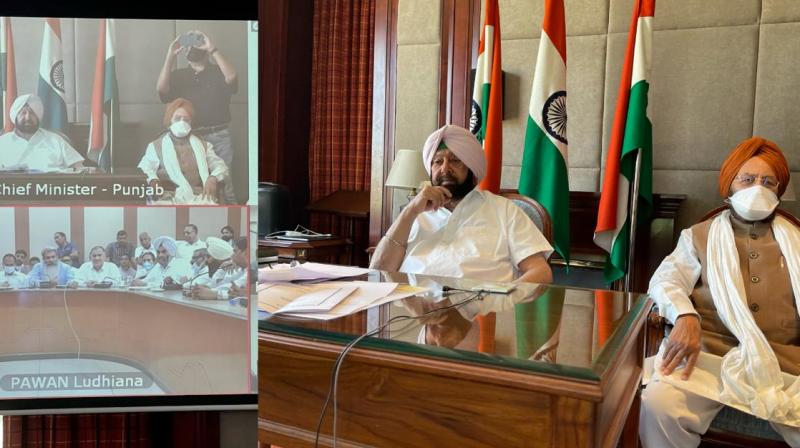 Captain Amarinder Singh Meeting