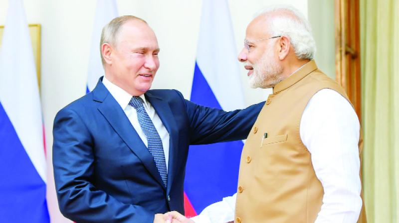 India and Russia have eight key agreements