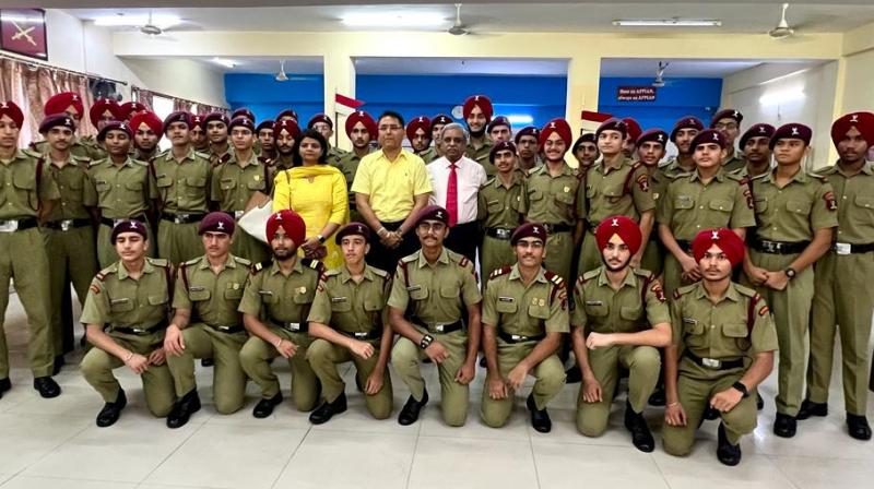 'Even sky is not the limit’, Aman Arora implores cadets of Maharaja Ranjit Singh AFPI 'Even sky is not the limit’, Aman Arora implores cadets of Maharaja Ranjit Singh AFPI