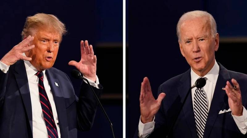 Donald Trump and Joe Biden