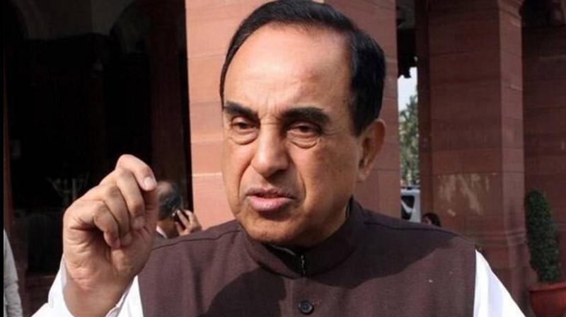 BJP MP Subramaniam Swamy 