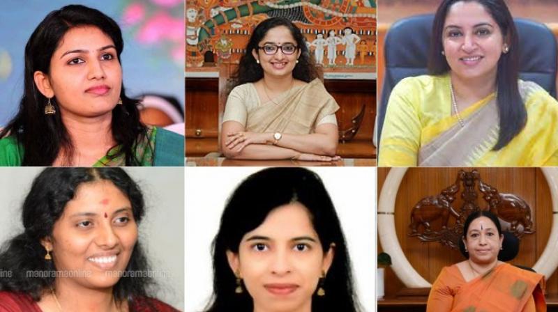 10 out of 14 District Collectors of Kerala are now women
