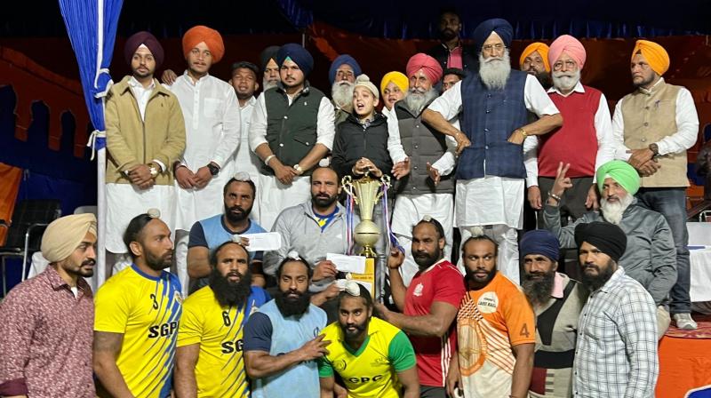 Baba Zorawar Singh Baba Fateh Singh Academy Wins 10th Baldev Singh Khatra Memorial Kabaddi Cup Baba Zorawar Singh Baba Fateh Singh Academy Wins 10th Baldev Singh Khatra Memorial Kabaddi Cup