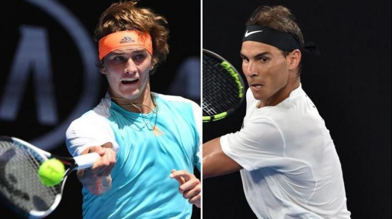 Alexander Zverev Rafael Nadal Alexander Zverev Rafael Nadal