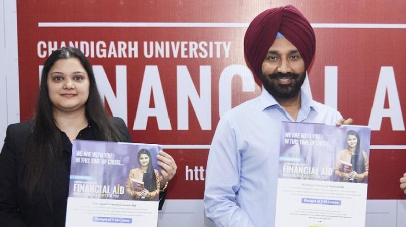 Chandigarh University launches Financial Aid Program for student community to protect their Right to Quality Education