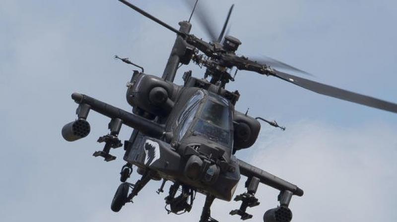 Apache helicopter 