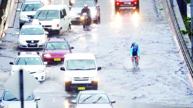 Thunderstorms and Heavy Rains in Sydney Thunderstorms and Heavy Rains in Sydney