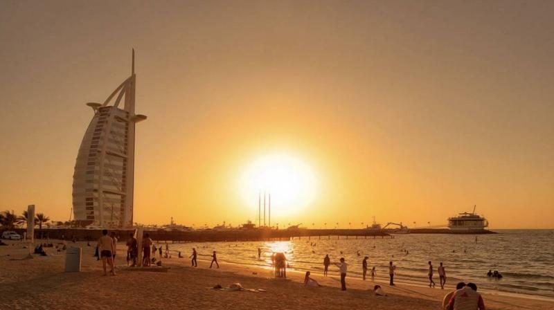 UAE temperature hits 50 degrees Celsius UAE temperature hits 50 degrees Celsius