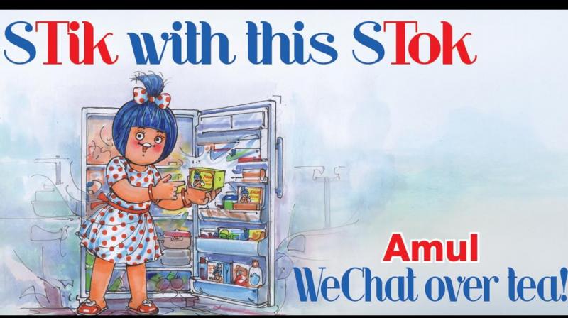 Amul dedicates new doodle to India’s ban on Chinese apps