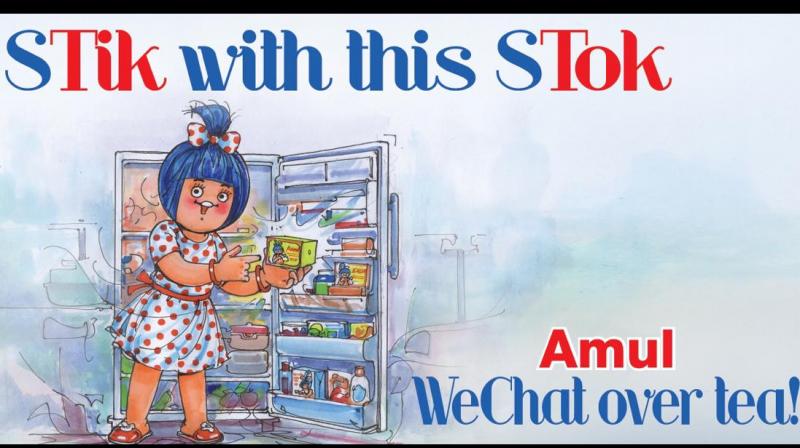 Amul dedicates new doodle to India’s ban on Chinese apps Amul dedicates new doodle to India’s ban on Chinese apps