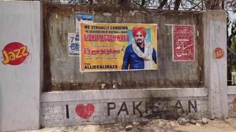 Sidhu Moosewala Posters in Pakistan Sidhu Moosewala Posters in Pakistan