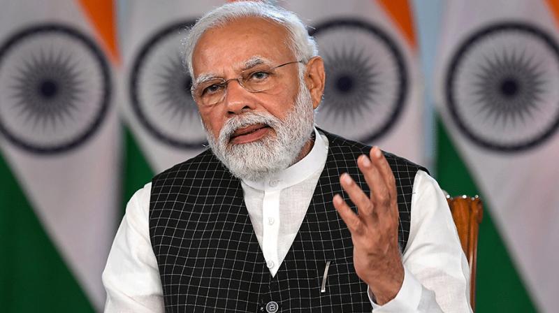 PM Modi hails positive role of media in promoting govt programmes