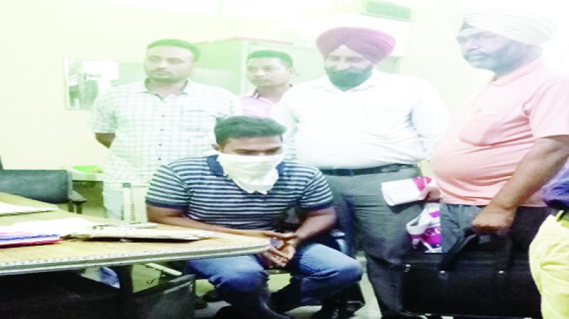 Havildar Jaswant Singh seized