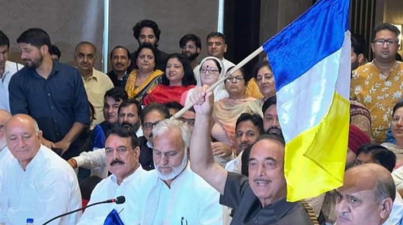 Ghulam Nabi Azad announces name of his new party Ghulam Nabi Azad announces name of his new party